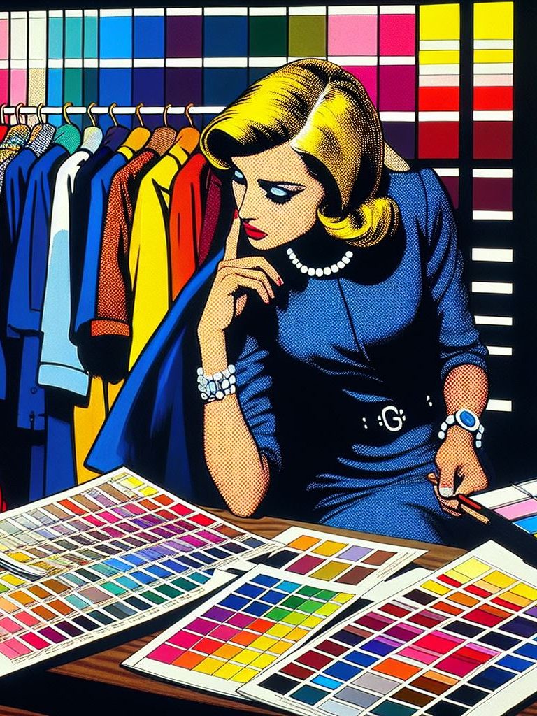 Mann umarmt seinen Kleiderschrank.